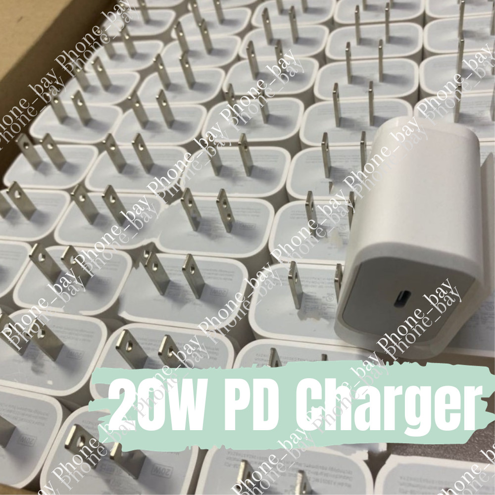 1-1000 Lot For iPhone iPad 20W PD USB C Type C Power Adapter Fast Charger Block