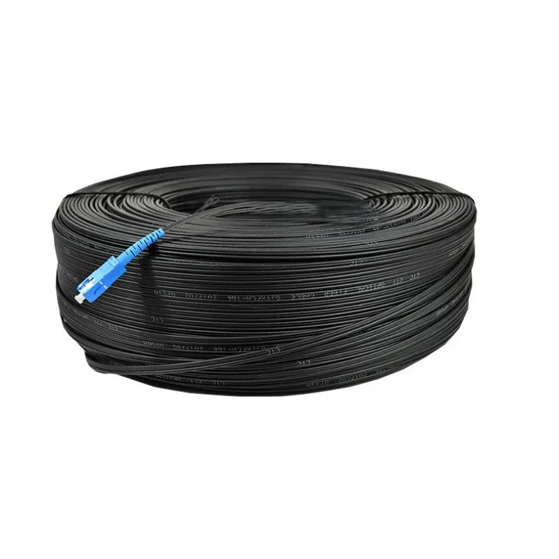 50-200M SC Indoor Fiber Optic Patch Cord Singlemode Simplex Jumper for FTTH