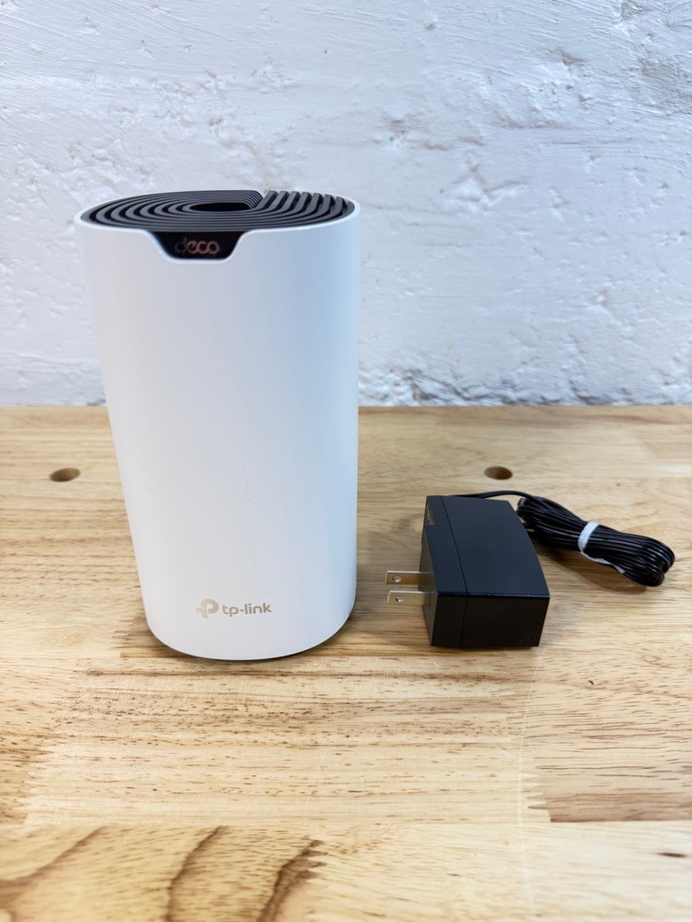 TP-Link Deco S4R Mesh Wi-Fi Router w Power Adapter Bundle Factory Reset Tested