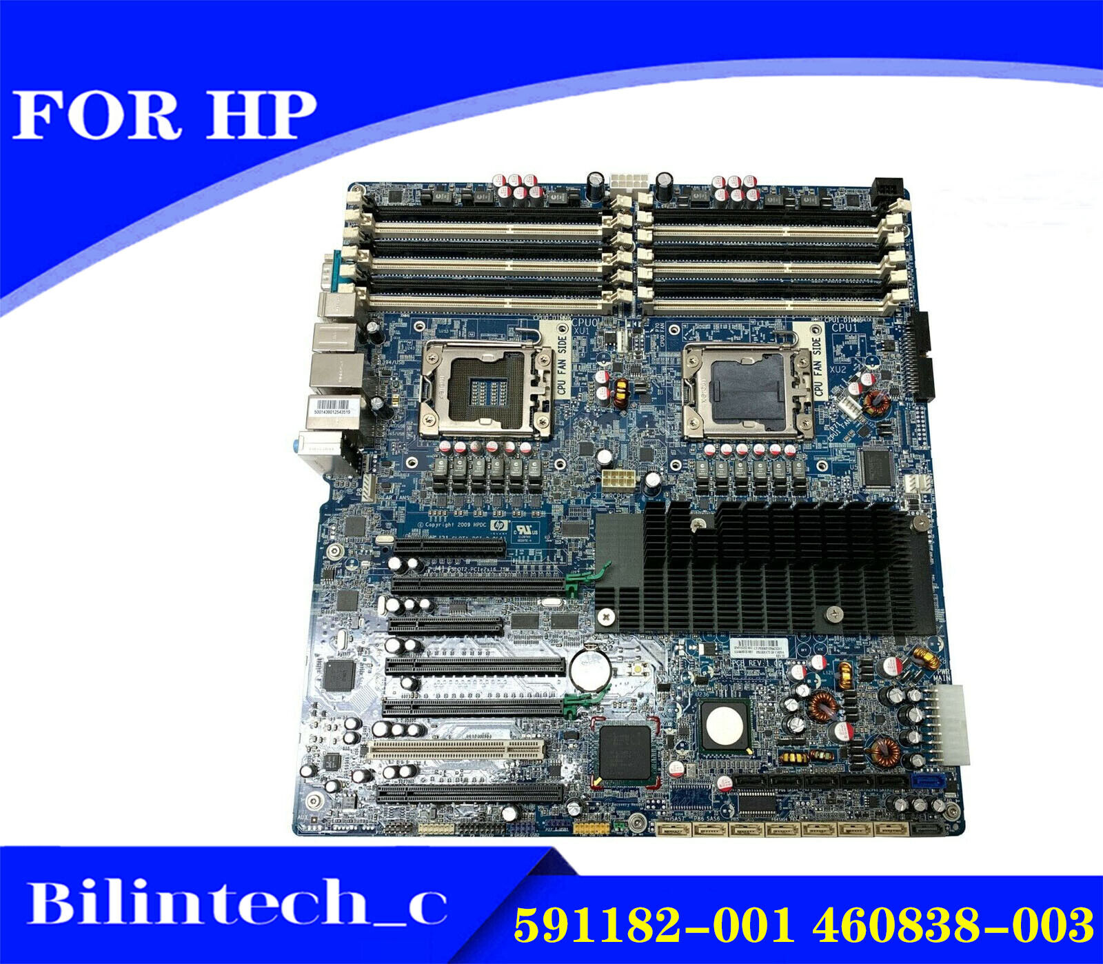 FOR HP Z800 Motherboard LGA 1366 591182-001 460838-003 LGA1366
