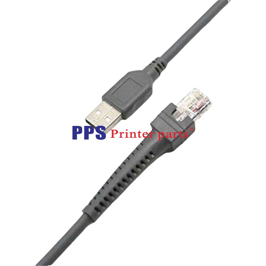 New CBA-U12-C09ZAR 9FT Coiled USB Cable For Motorola Symbol LS2208 LS4208 LS2200