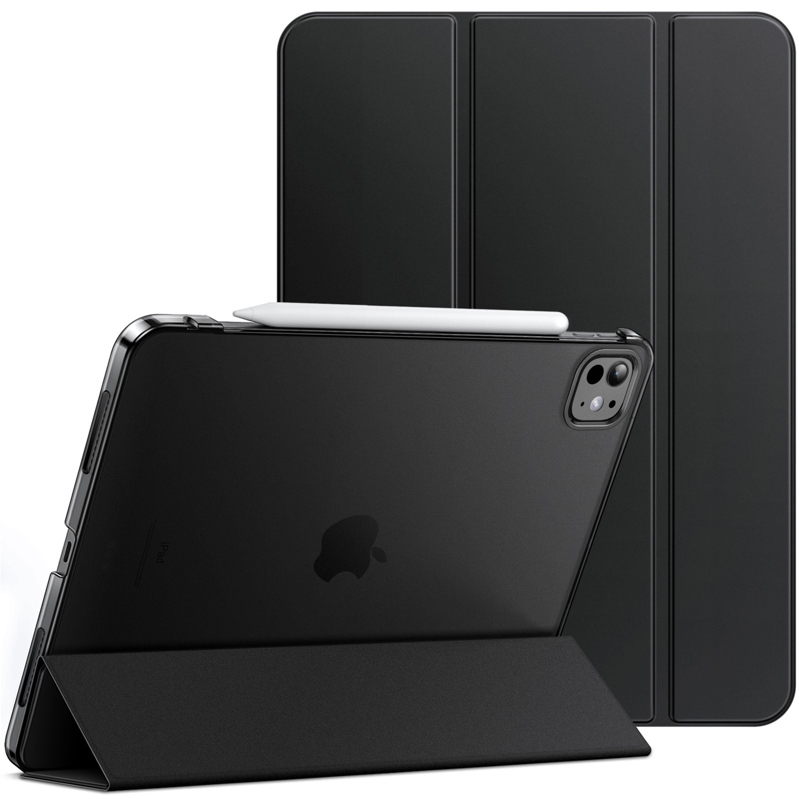 JETech Case for iPad Pro 13-Inch M4 (2024), Slim Stand Hard Back Smart Cover