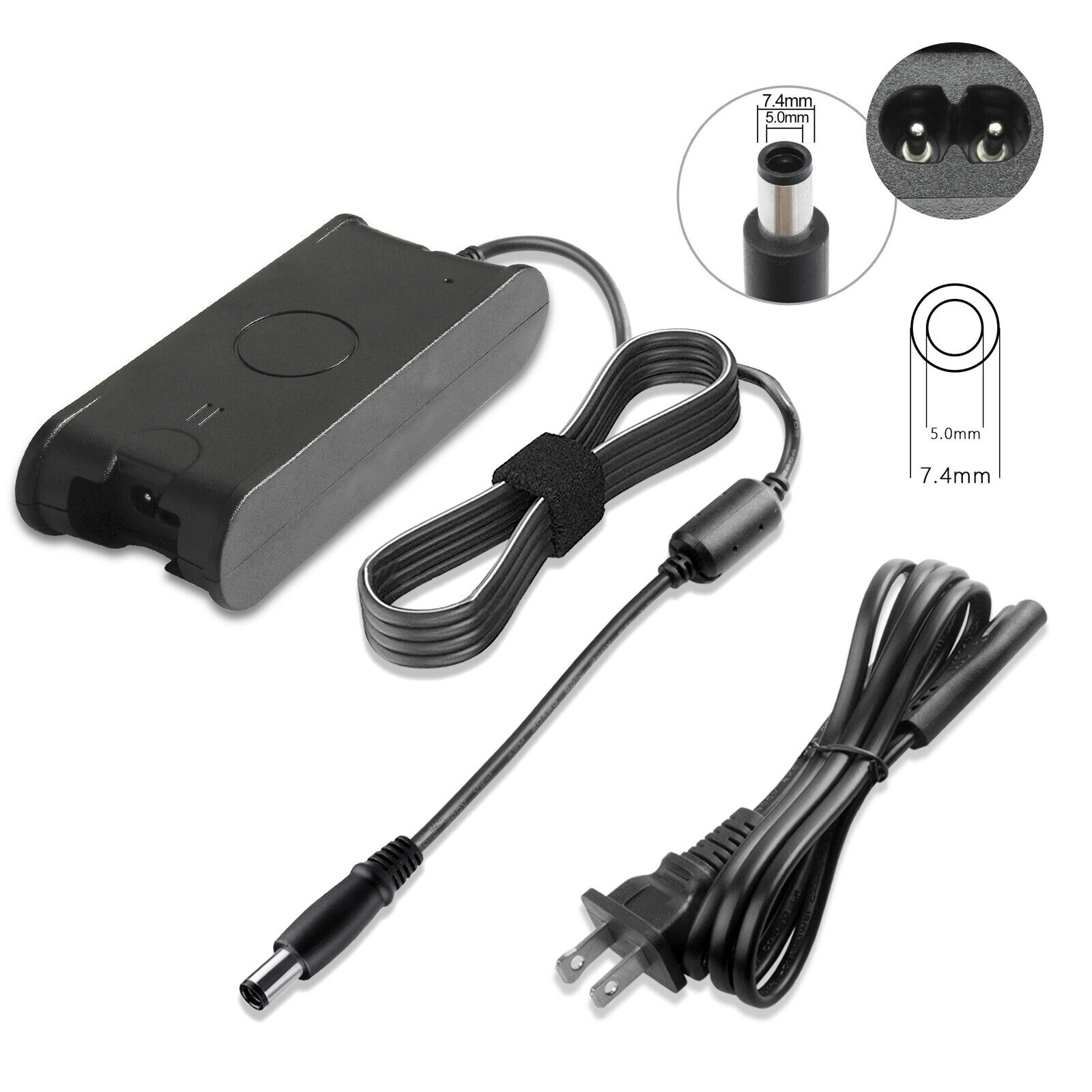 65W AC Power Charger Adapter Cord For Dell Latitude 14 5480 5490 P72G Laptop