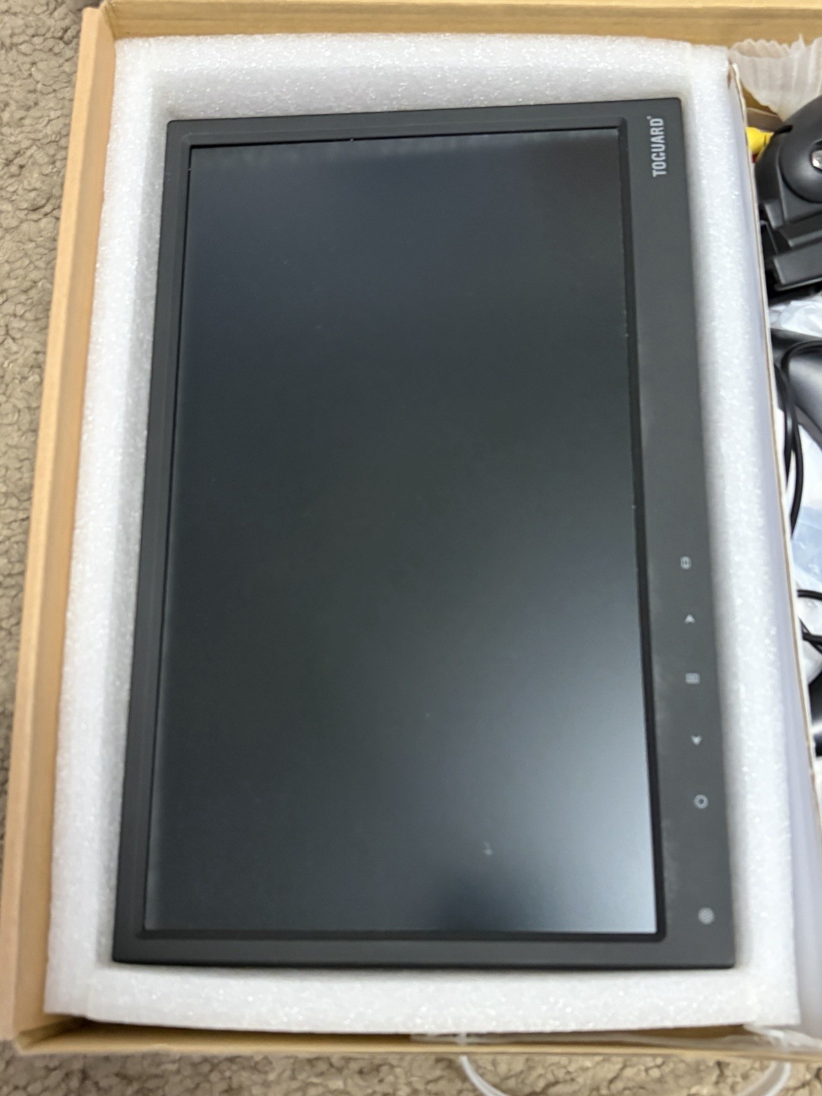 TOGUARD D13S 13.3" IPS TFT-LCD Monitor FHD 1920x1080 HDMI Speakers Black