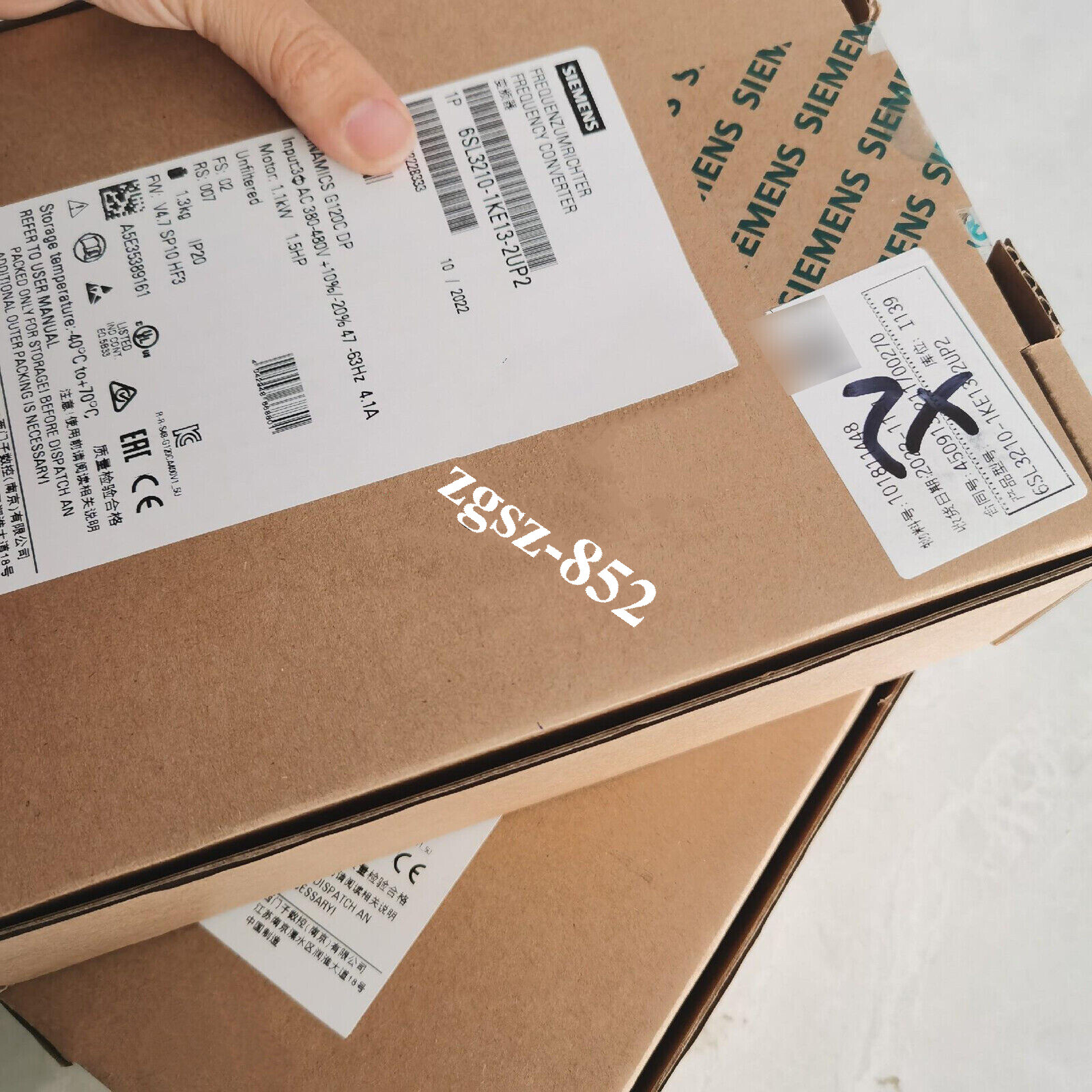 1pcs Siemens 6SL3210-1KE13-2UP2 Brand New Fast Shipping FedEx or DHL