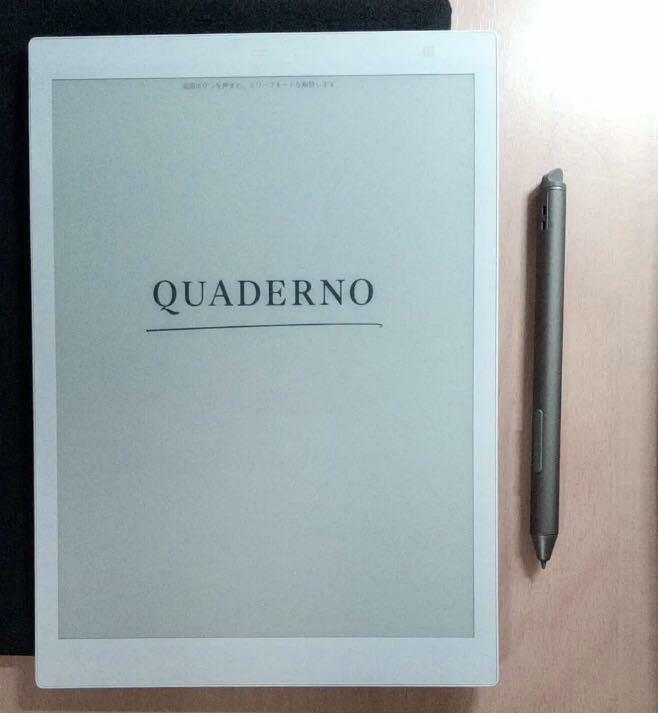 FUJITSU FMV-DPP04 QUADERNO 10.3 inch A5 Size Digital Paper Tablet White Japan