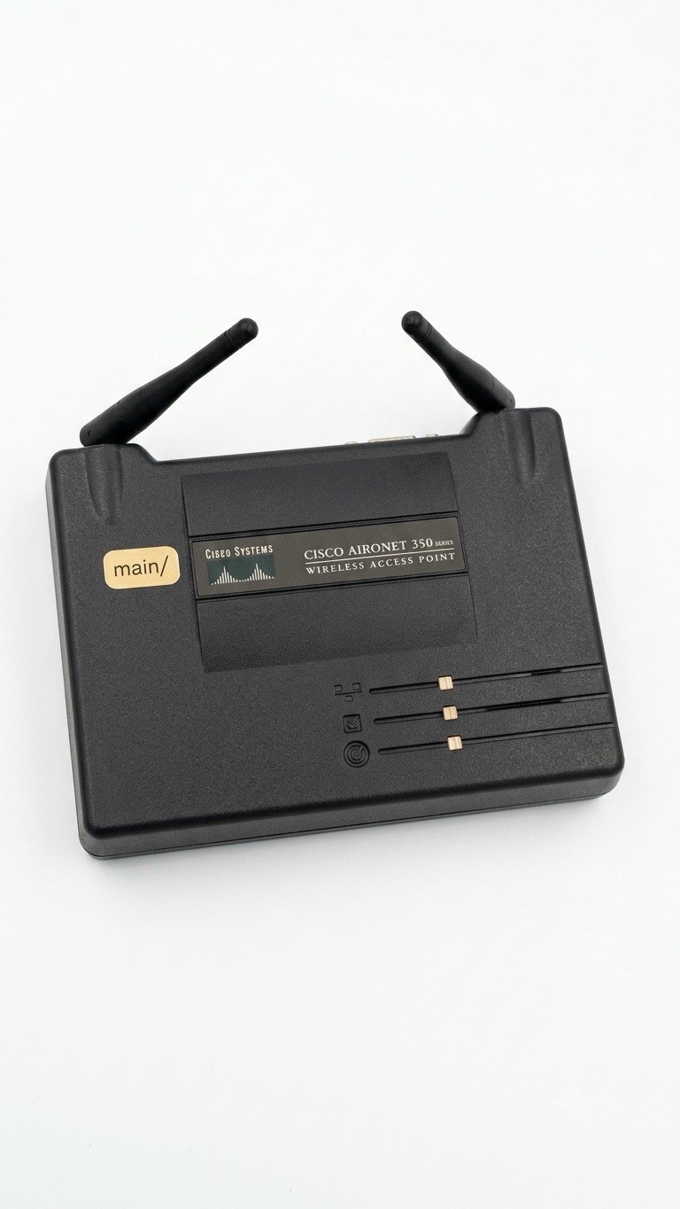 ⁠Cisco Aironet 350 Series AIR-AP350 Wireless Access Point Vintage Wi-Fi AP⁠
