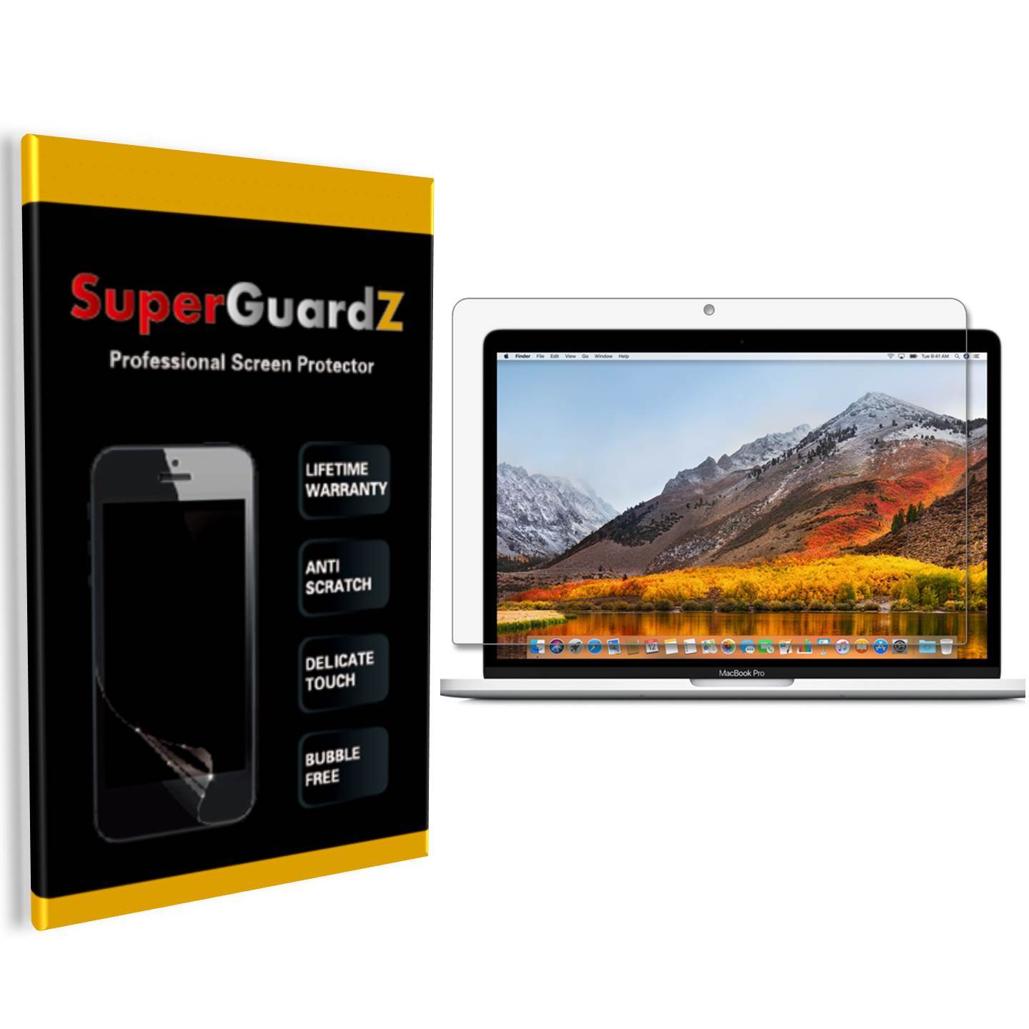 3X SuperGuardZ Clear Screen Protector Guard For MacBook Air 13 inch (2010-2017)