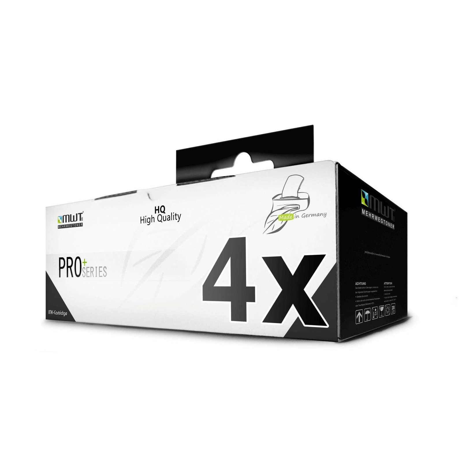 4x MWT PRO Cartridge BLACK Compatible with HP OfficeJet Pro X-576-dw X-551-dw