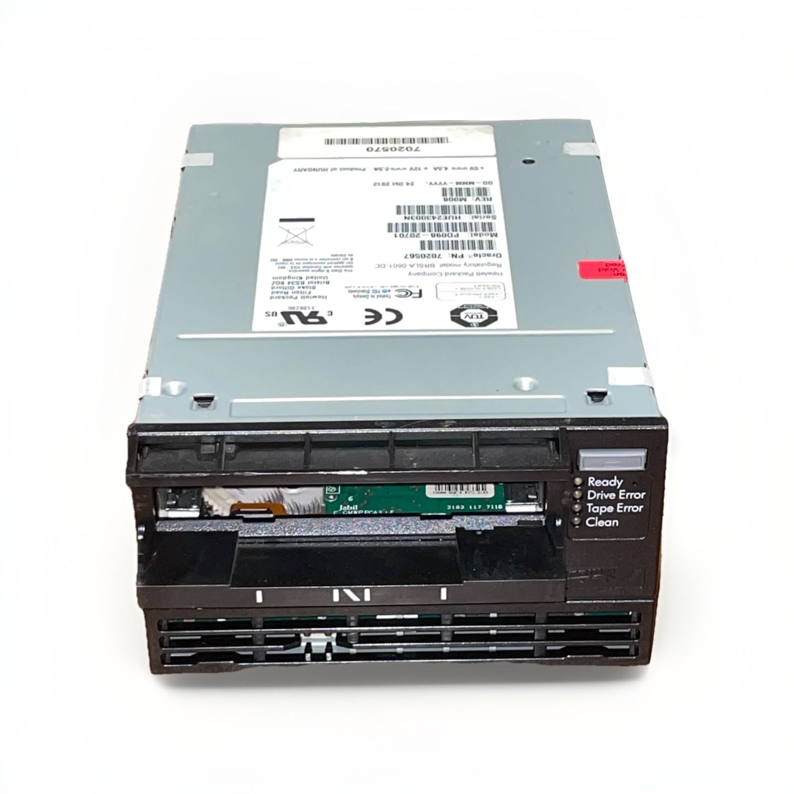 HP Internal Tape Drive LTO-4 FC BRSLA-0601-DC PD098-20701 Oracle 7020567