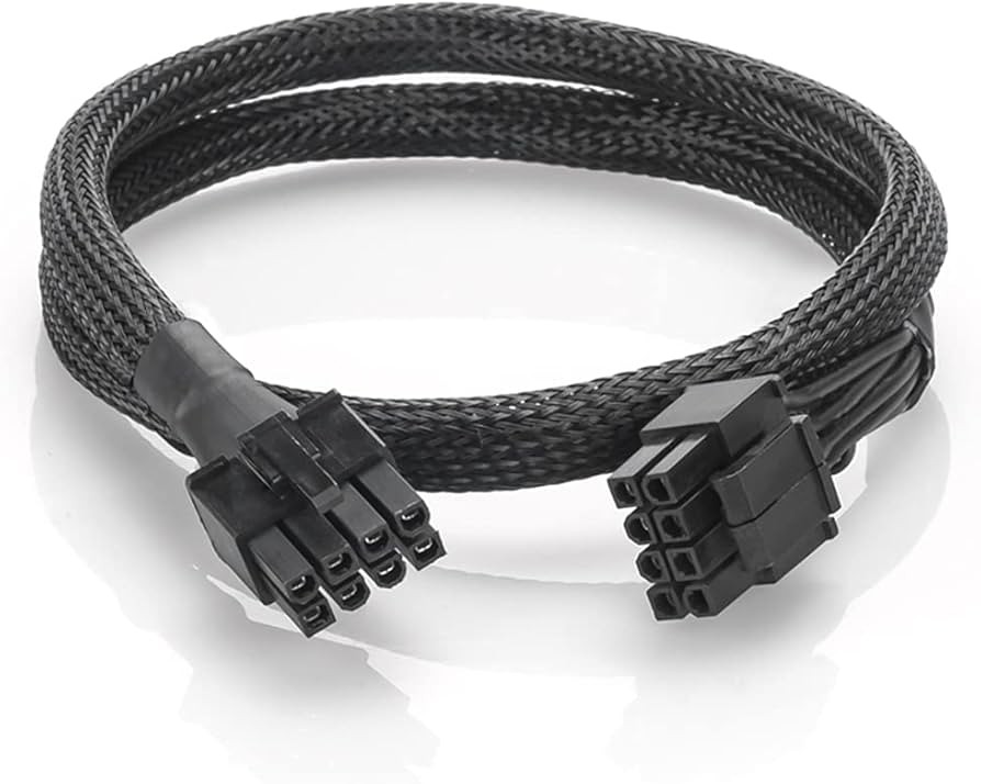 CPU Braided PSU Cable 8Pin to 4+4Pin P4 ATX 12V (/RT6-24322-CPU-BRAIDED-8PIN-...