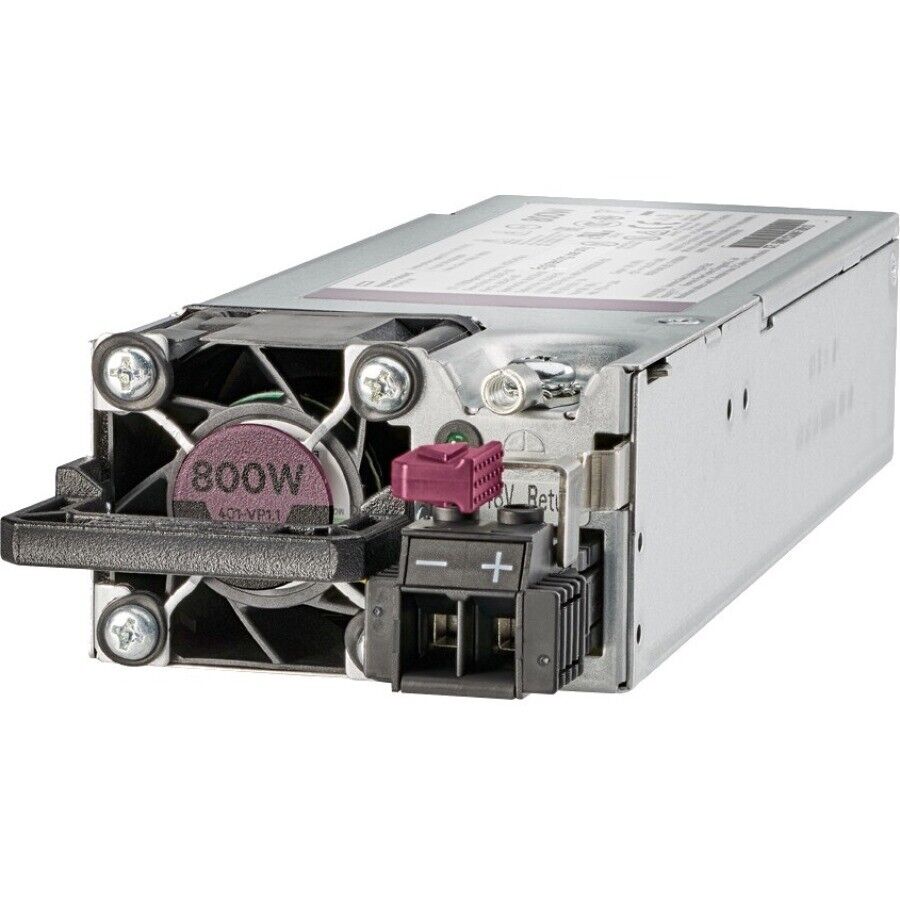 HPE 800W Flex Slot -48VDC Hot Plug Low Halogen Power Supply Kit (865434-b21)