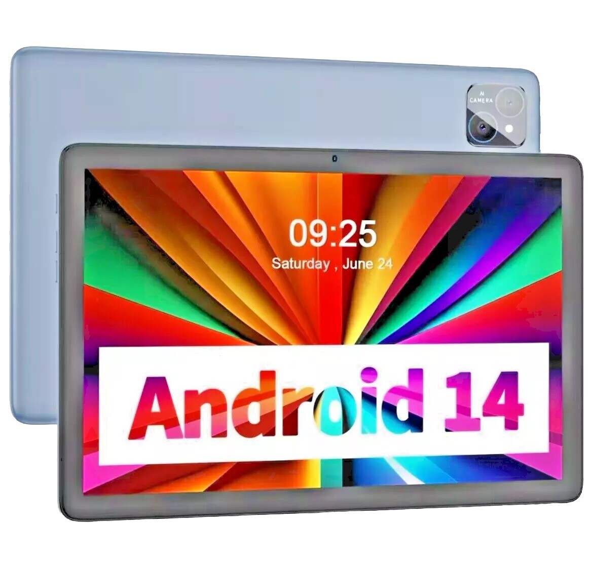 PRITOM TAB11 Android 14 Tablet, 10 Inch, Octa-Core, 5G WiFi6, 128GB, 8000mAh, HD
