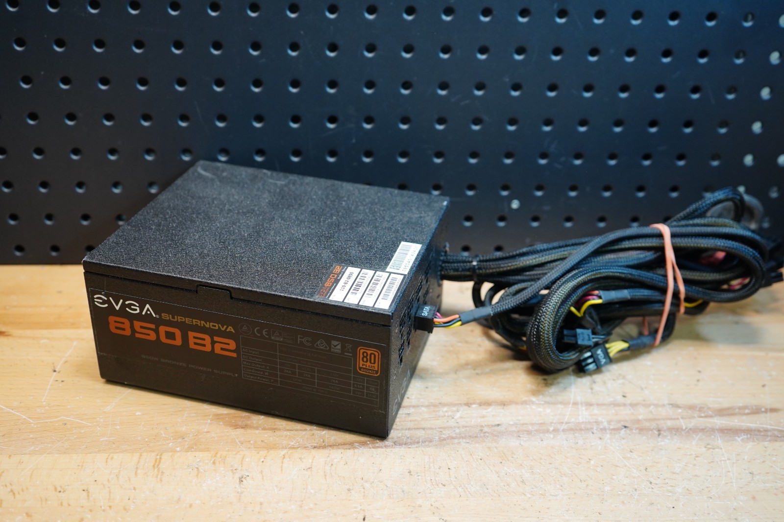 (H) EVGA SuperNOVA 850 B2 850W 80+ Bronze Semi-Modular Power Supply w/ Cables