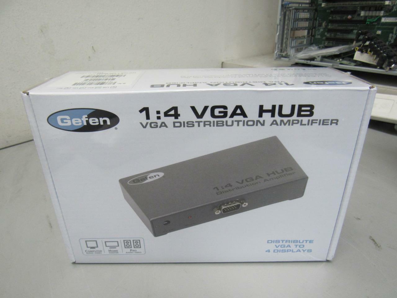 Gefen EXT-VGA-145-CO 1:4 VGA Hub Kit, VGA Distribution Amplifier