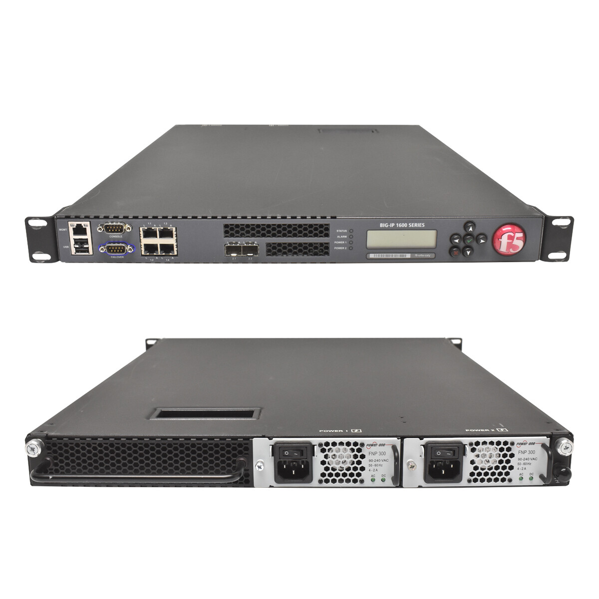 F5 Networks Big-IP 1600 Series 200-0294- LTM Load Balancer 2x PSU No HDD No OS