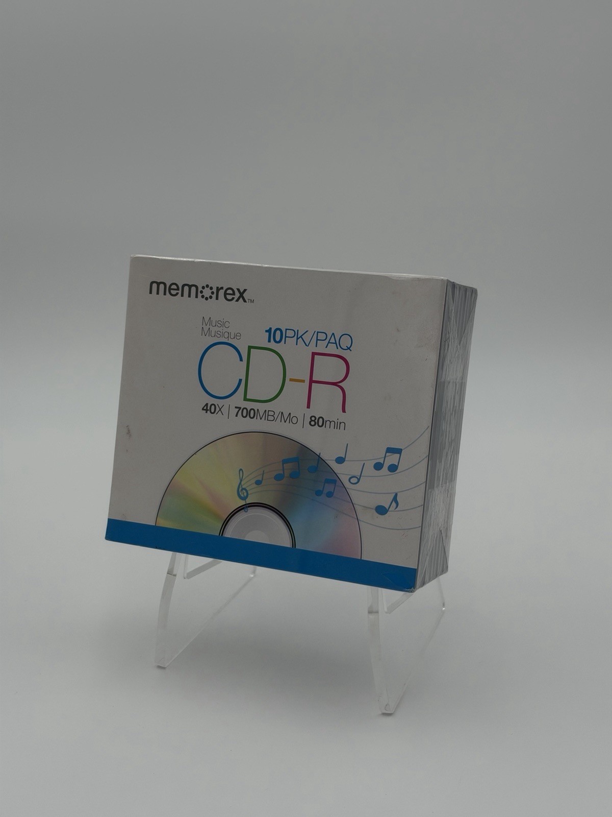 New Memorex 10-Pack Music CD-R