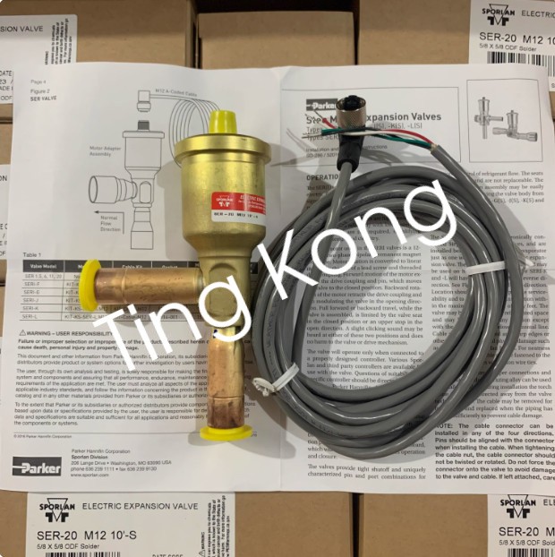 1PCS SPORLAN electronic expansion valve SER-20-M12-10-S new By DHL or FedEX