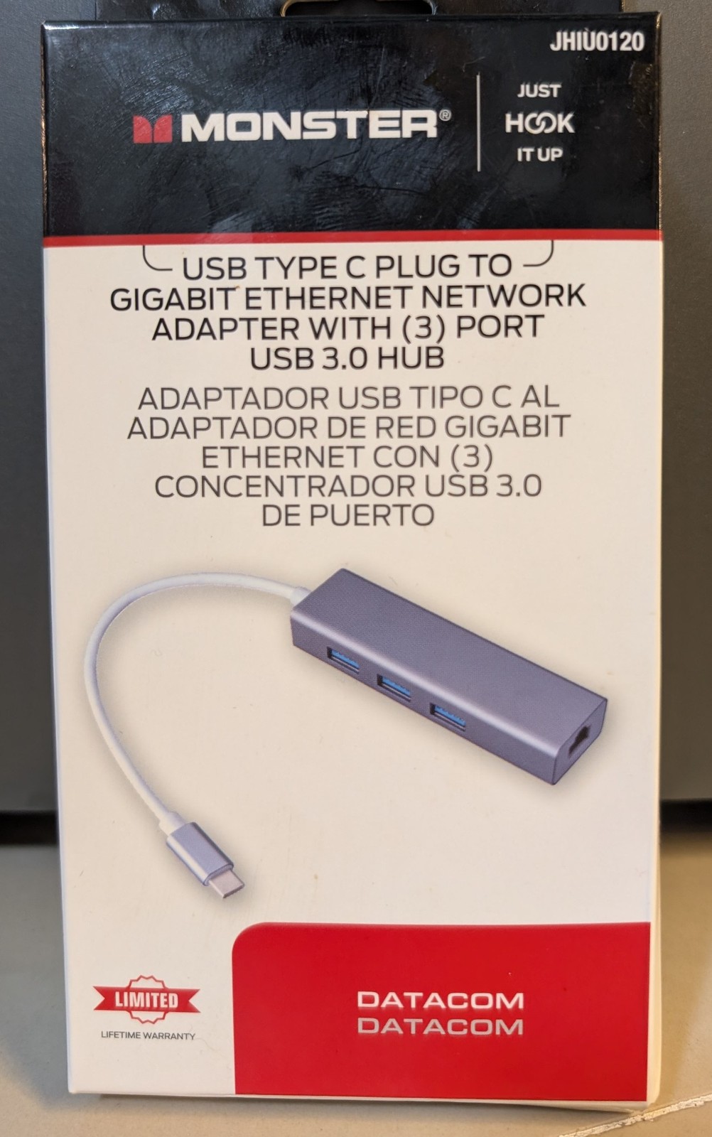 Monster Just Hook It Up USB Type C Plug - NEW