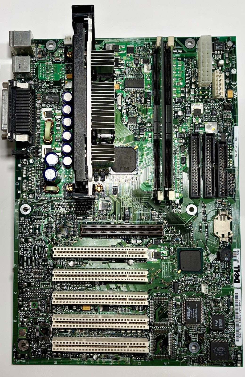 Dell XPS B800r Motherboard Intel Pentium III 800MHz CPU 128MB RAM Tested