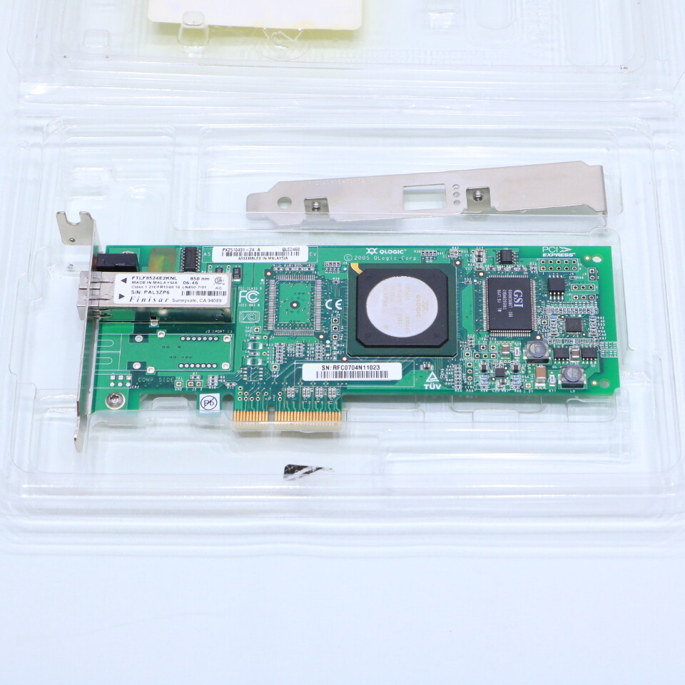 NEW QLOGIC QLE2460 4GB PCI-E FIBRE CARD