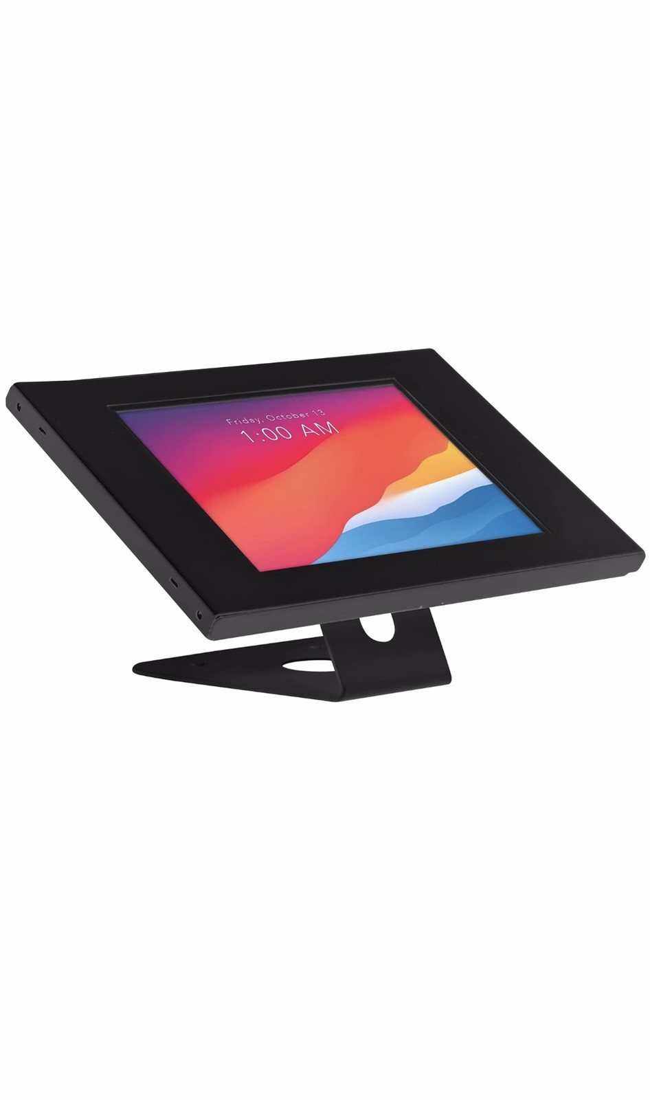 Mount-It Anti-Theft Tablet Kiosk, Locking Tablet Enclosure with Counter Top ...