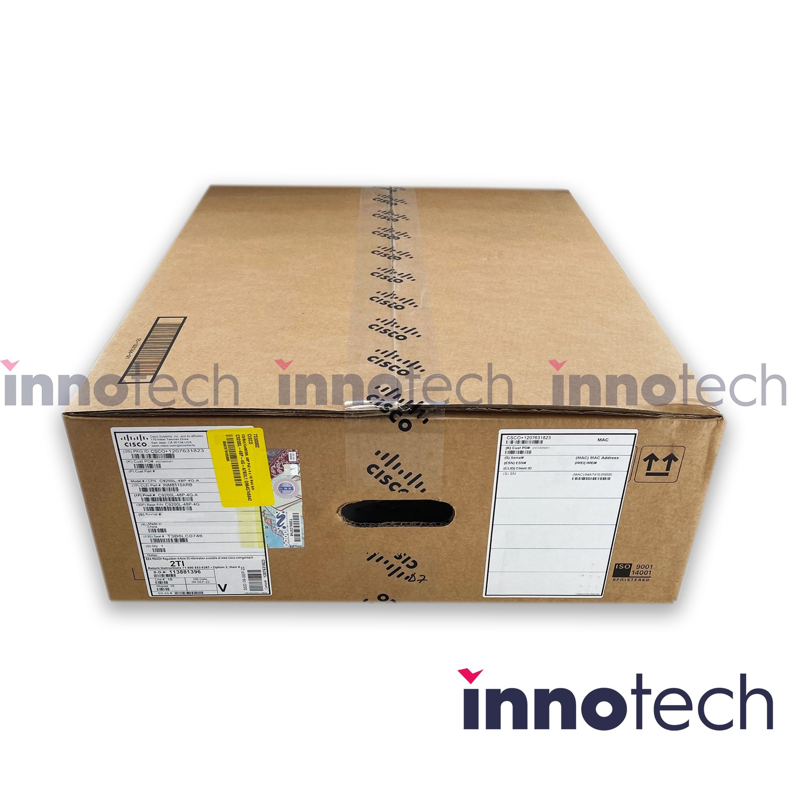 Cisco C9200L-48P-4G-A Catalyst 9200 48 Port New Sealed
