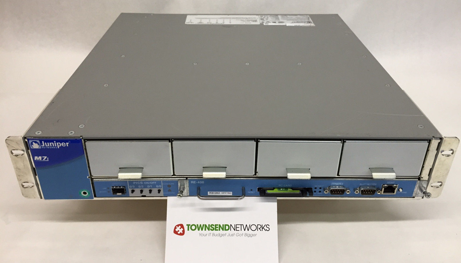 Juniper M7iBASE-AC-1GE Router w/RE400-768, FEB-M7i-SVCS-S ***Tested/Warranty**