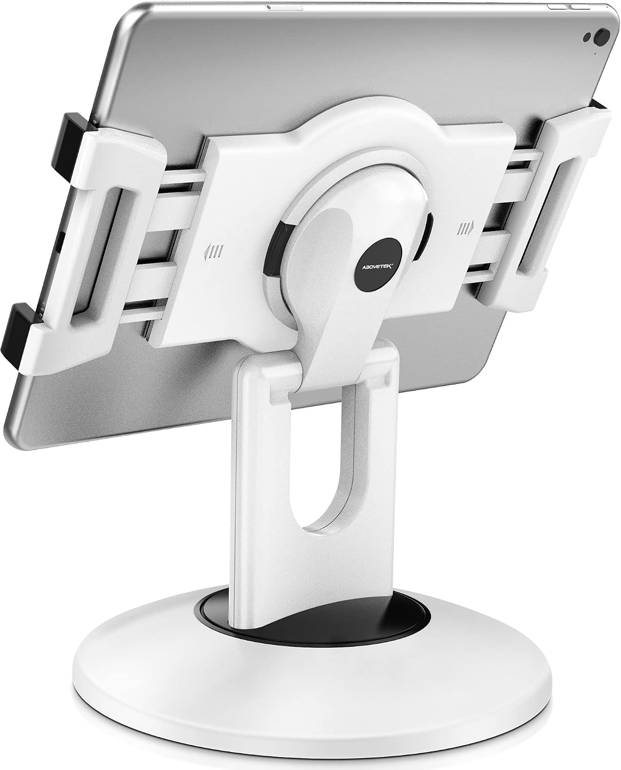 Retail Kiosk iPad Stand 360 degrees Rotating Commercial POS Tablet Fits 6"-13"