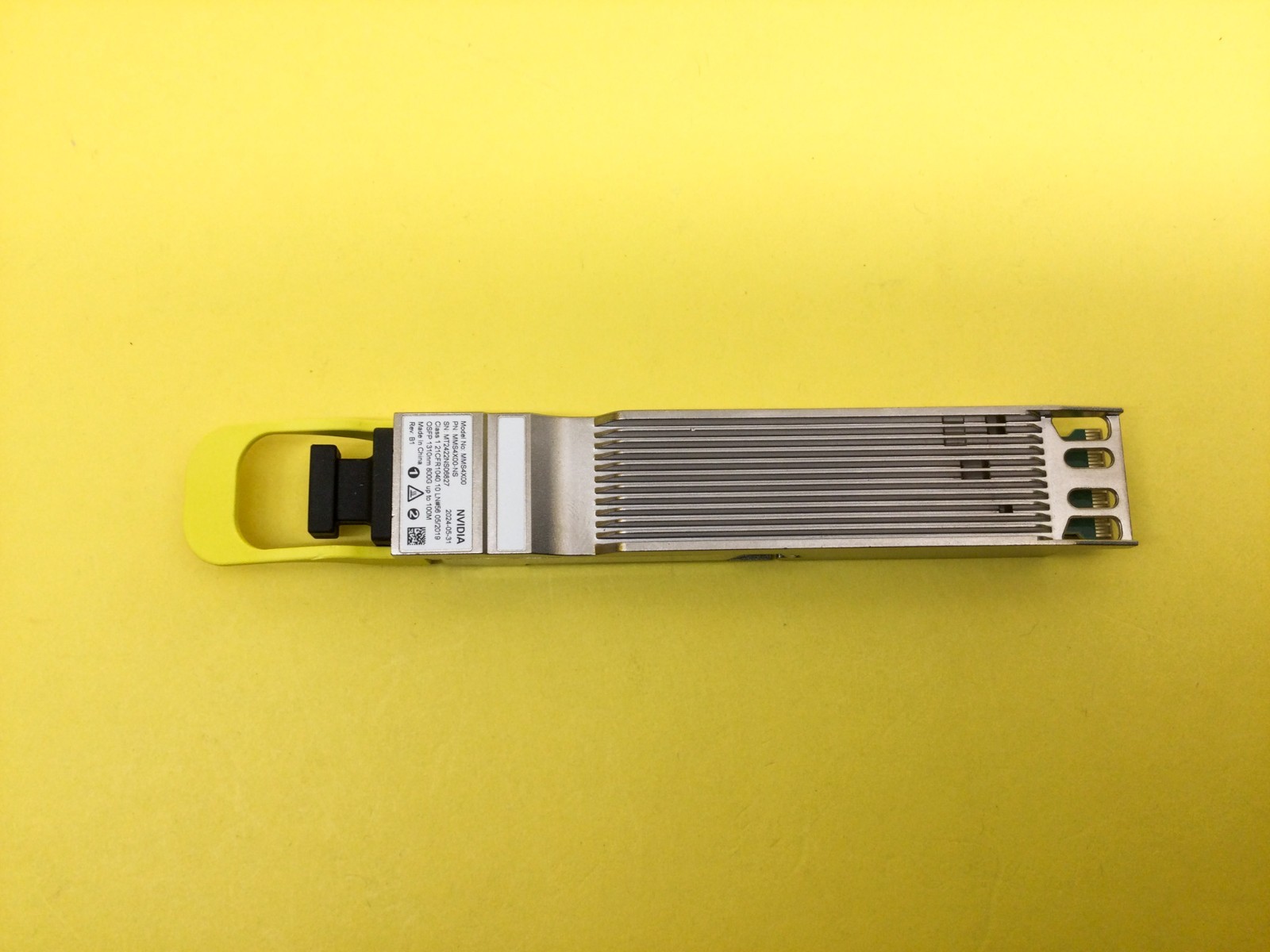 NVIDIA MMS4X00-NS 800Gbps Twin-port OSFP 2x400Gb/s Single Mode DR8 100m