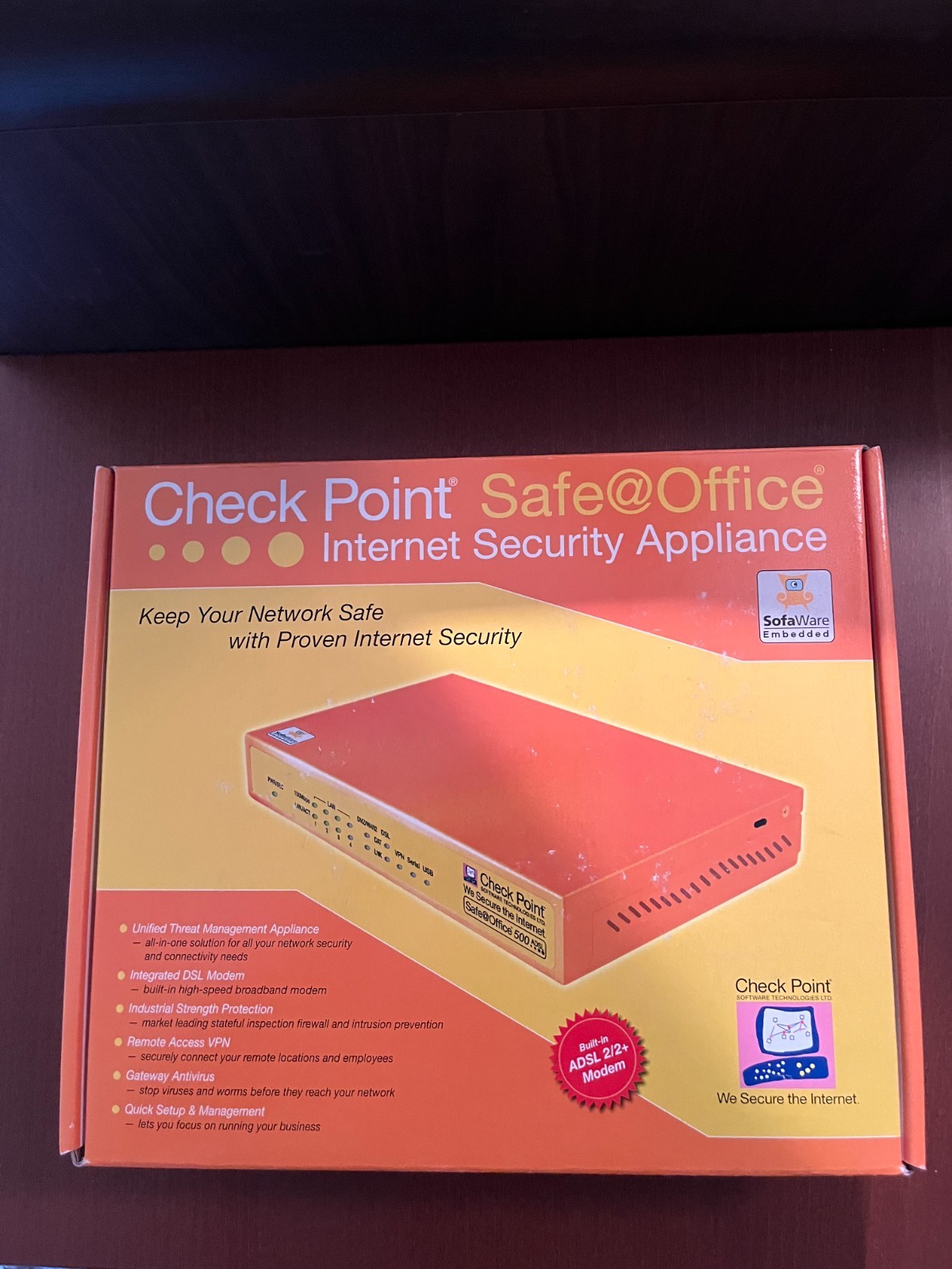 CHECK POINT SAFE @ OFFICE 500 SBXD-166LHGE-5
