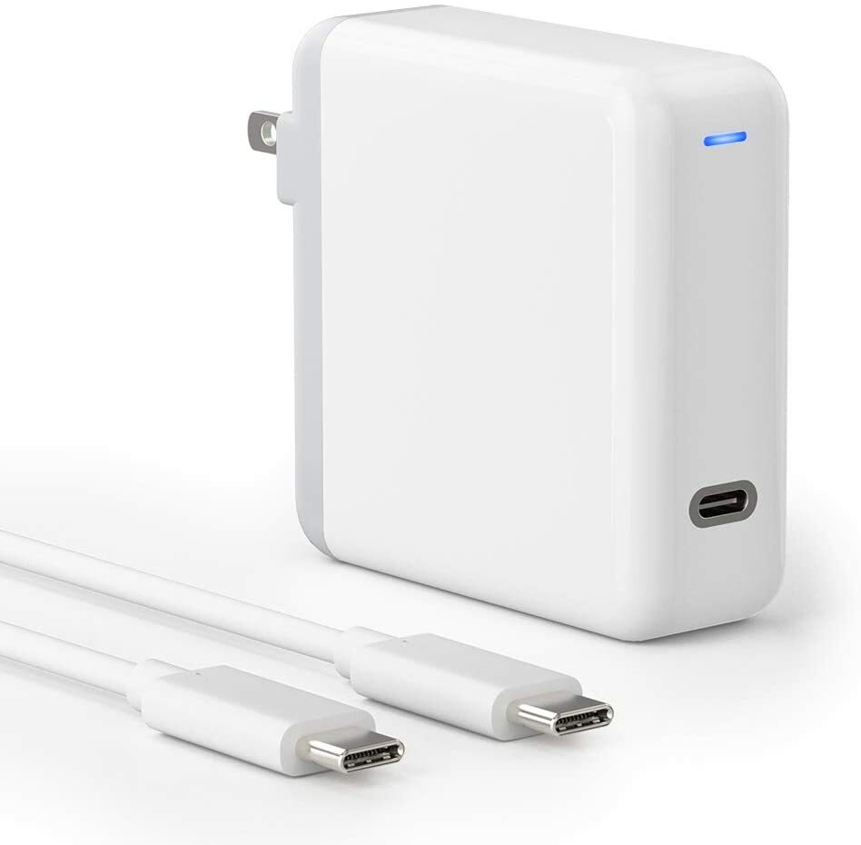 SZPOWER 61W UL USB C Charger Power Adapter With Type C Cable for MacBook Laptop