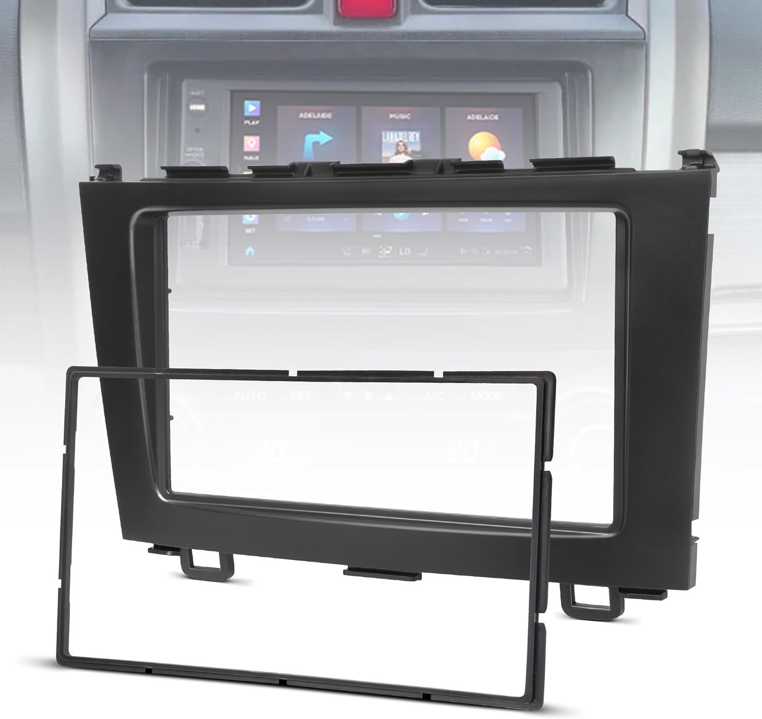 Double DIN Radio Dash Kits for Honda CRV 2007-2011, Double Din Radio Mount Ho...