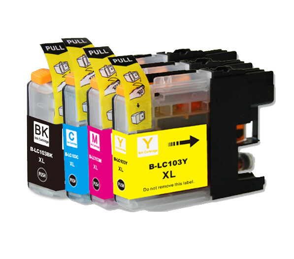 XL Ink Cartridges fits Brother LC103 MFC-J470DW MFC-J475DW MFC-J870DW MFC-J875DW