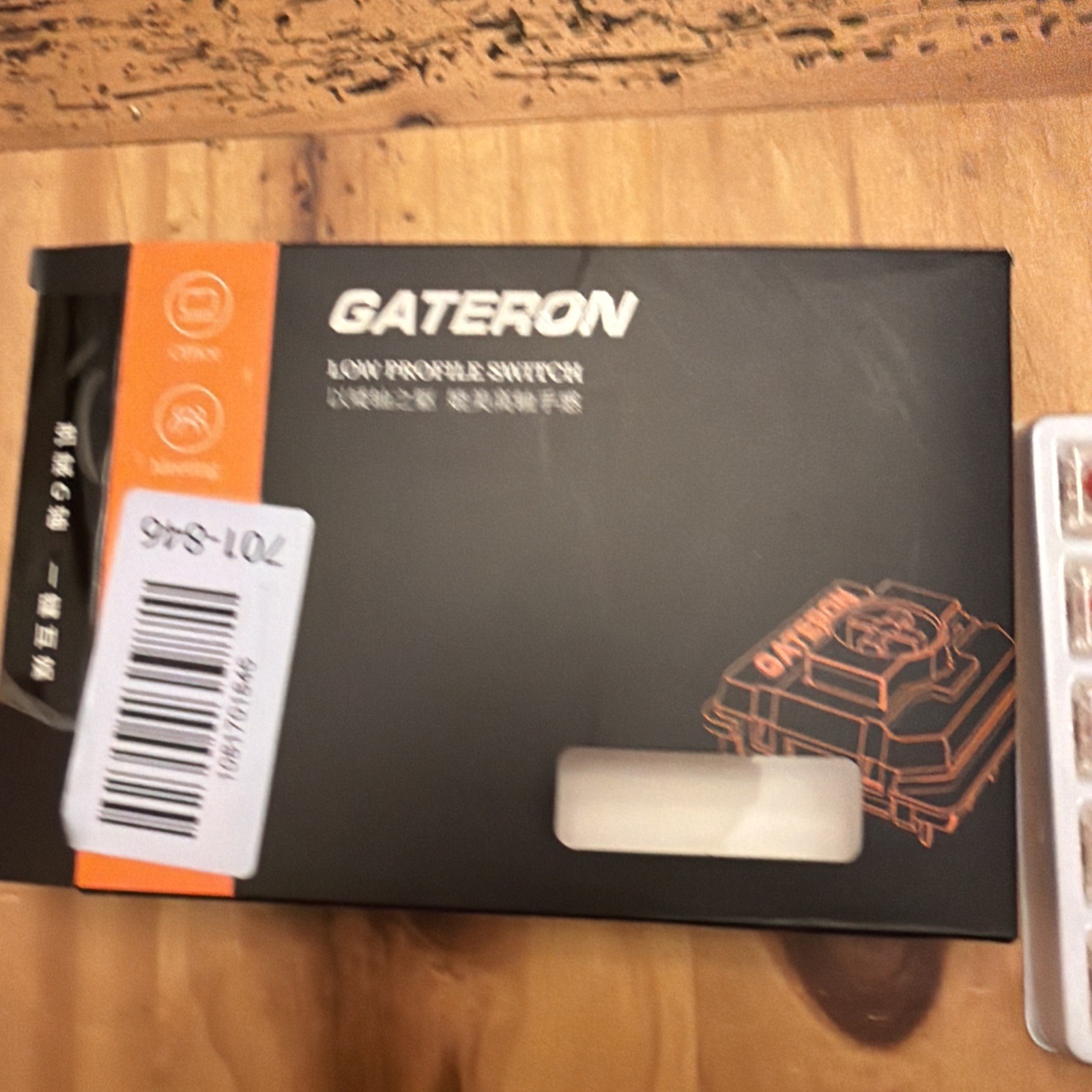 GATERON KS-33 Low Profile Silent 2.0 Keyboard Switches, 35 pcs