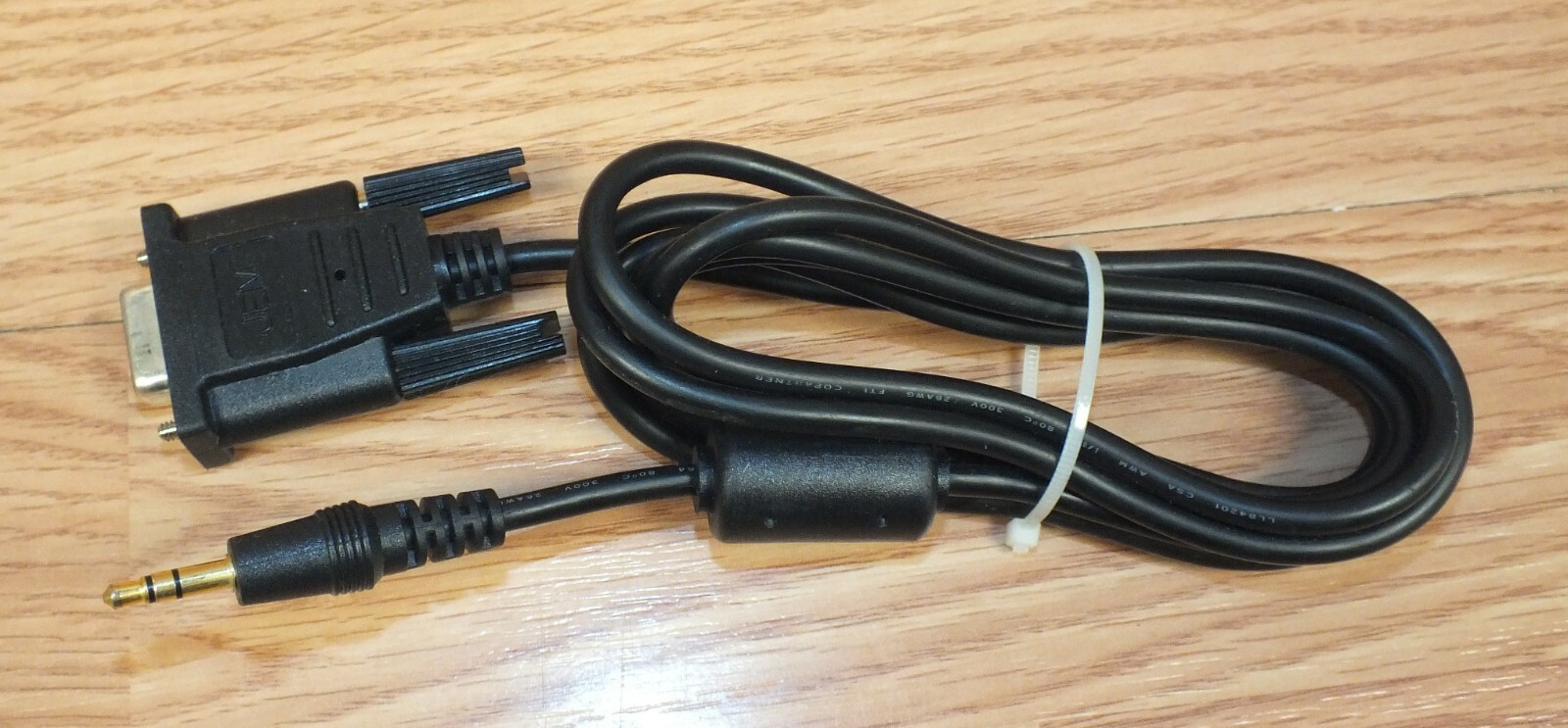 JEM Copartner E119932 LL84201 Parallel Port Single Female End Black Cable
