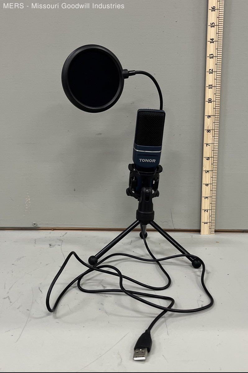 TONOR TC-777 USB Condenser Microphone Kit with Tripod Stand and Pop Filter