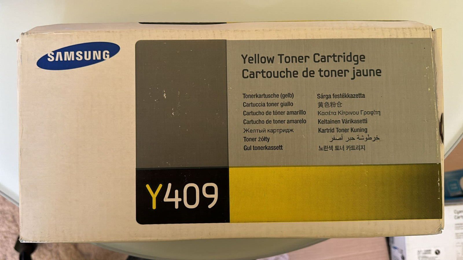 Samsung Y409 Yellow Toner CLT-Y409S