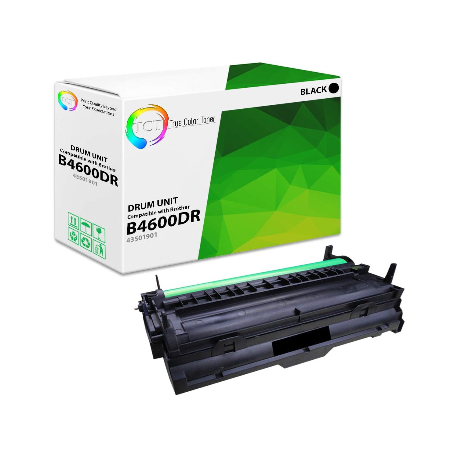 TCT B4600 B4400 For Okidata 43501901 Compatible Drum Unit
