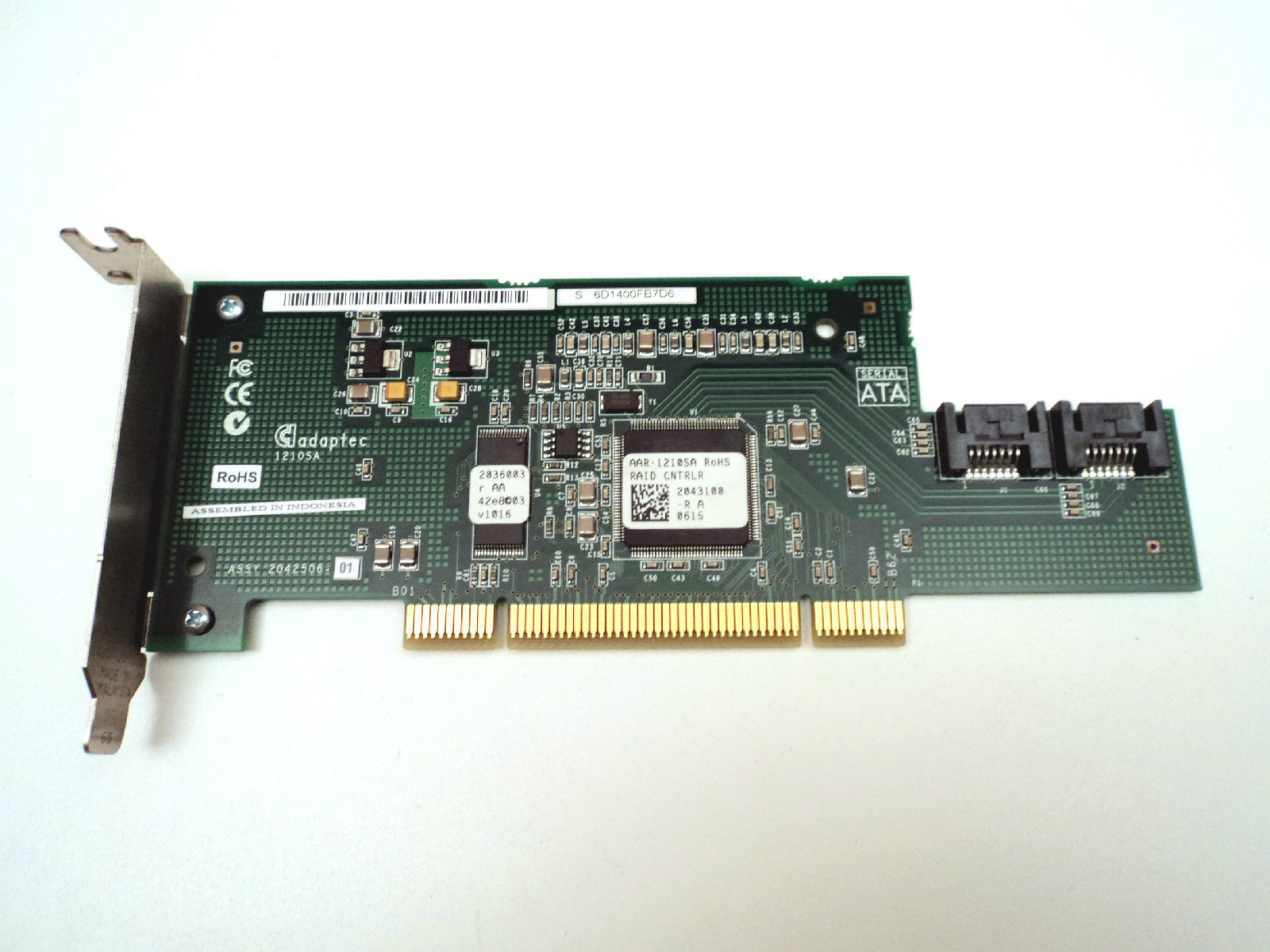 ADAPTEC AAR-1210SA DUAL PORT SERIAL ATA RAID CONTROLLER