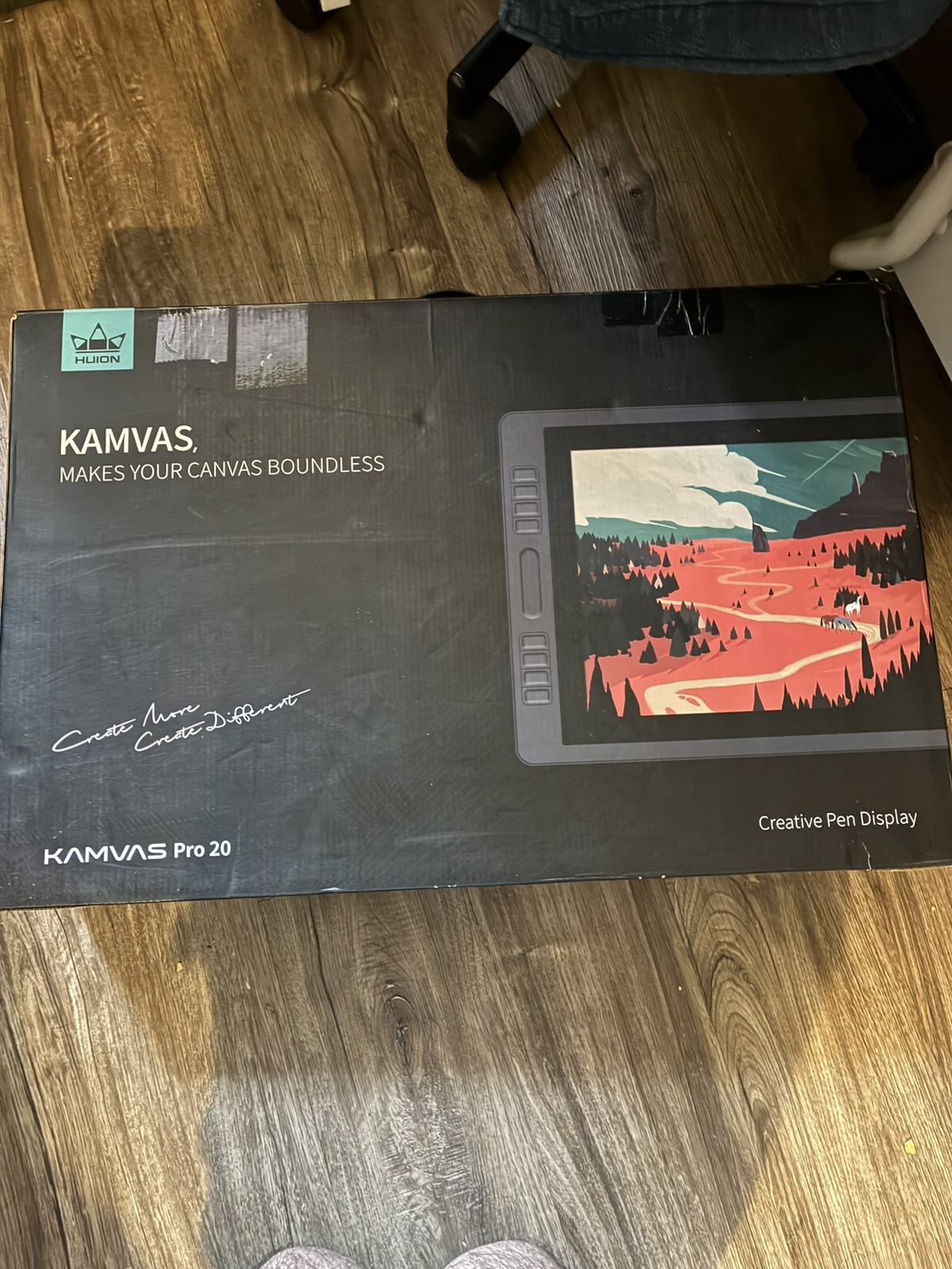 HUION KAMVAS Pro 20 Drawing Monitor Graphics Tablet Pen Display 
