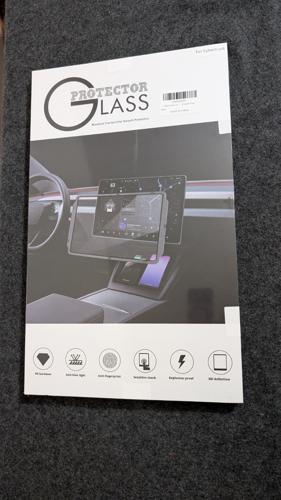 CoBak 2 Pack Screen Protector for Cyber Truck