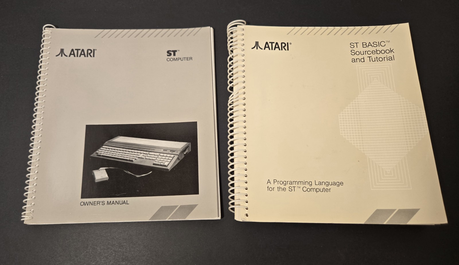 Atari ST Computer Manual and ST BASIC Sourcebook and Tutorial