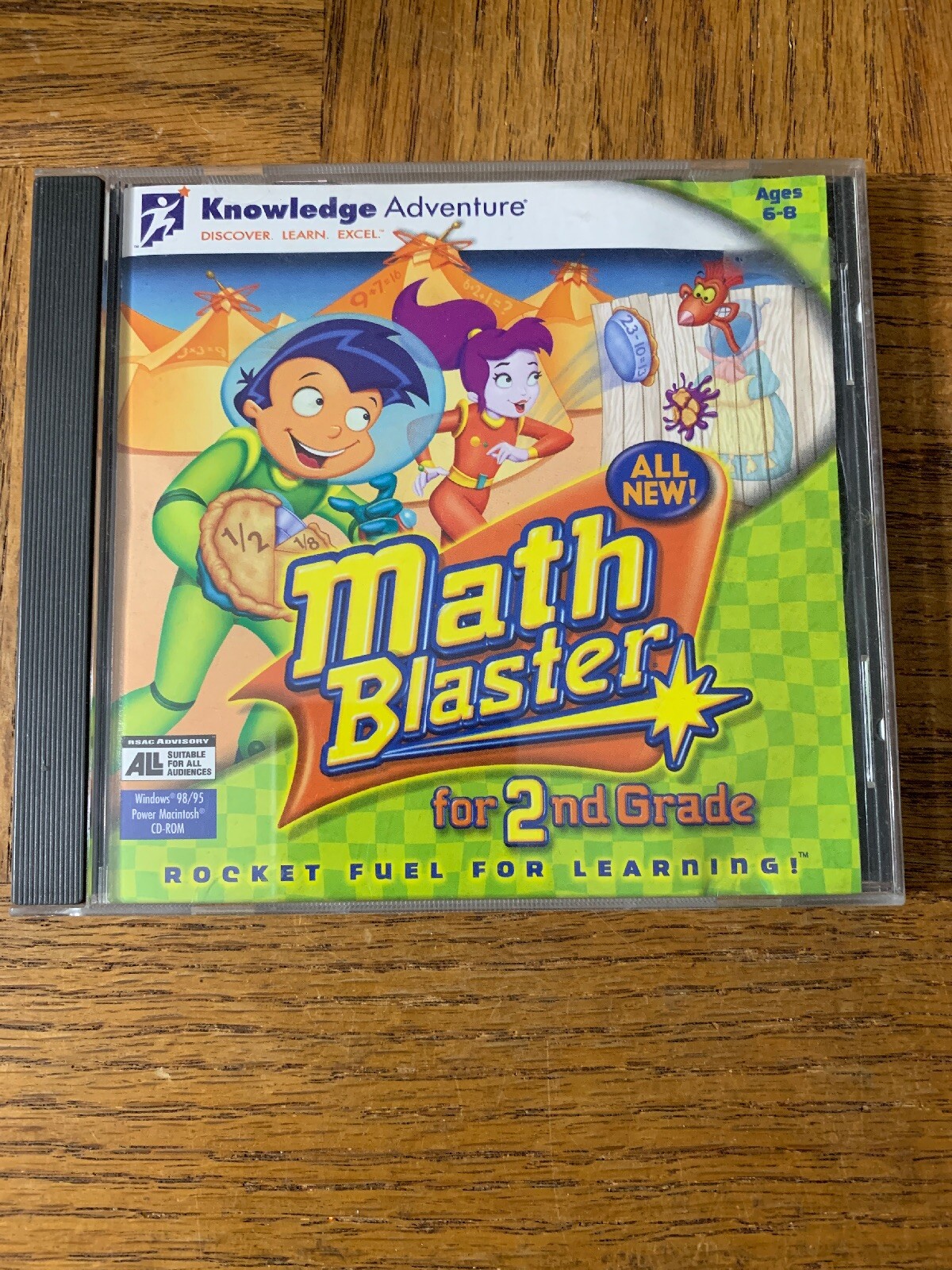 Math Blaster For 2nd Grade PC Game