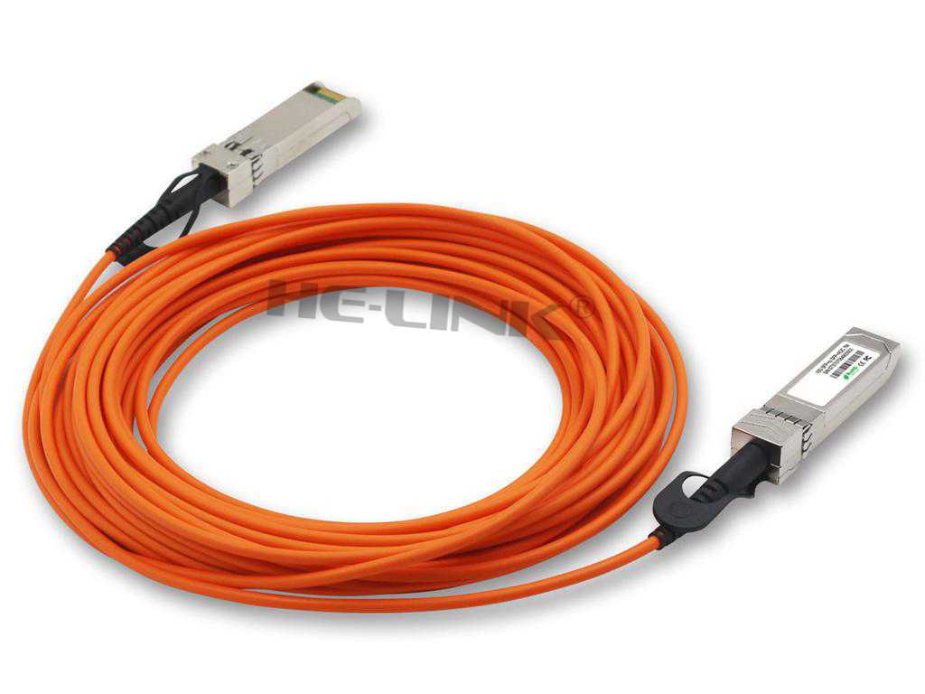 2m (7ft) AOC-S-S-10G-2M Arista Networks Compatible 10G SFP+ Active Optical Cable