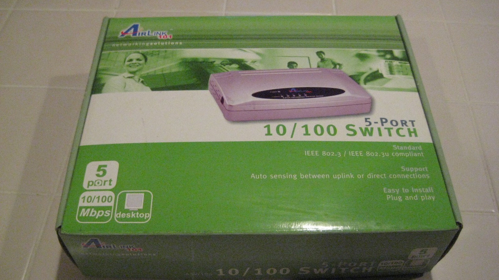 AirLink 101 5-Port 10/100 Ethernet Switch Model ASW105