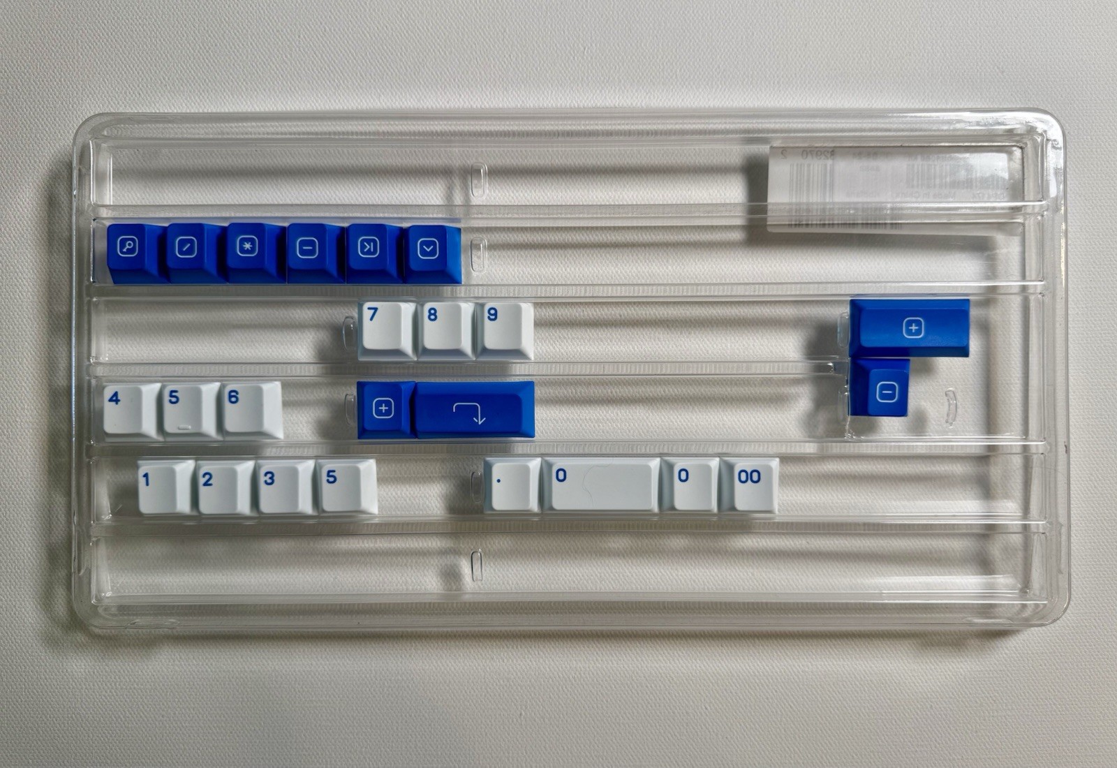 EnjoyPBT ePBT Ping Numpad Keycap Kit PBT Dye-Sub MX Compatible Brand New