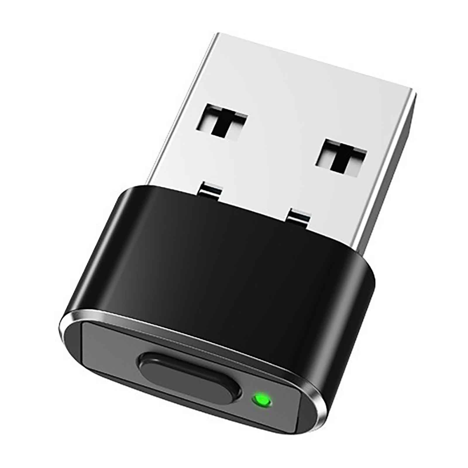 Mouse Jiggler USB A – Undetectable Mouse Mover with On/Off Switch, Multi-Trac...