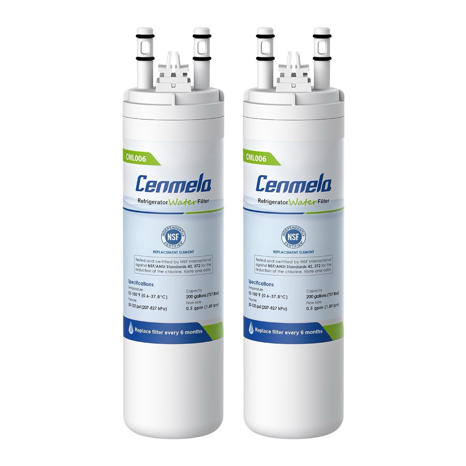 WF3CB Replacement Water Filter Compatible with Frigidaire WF3CB Pure Source 3...
