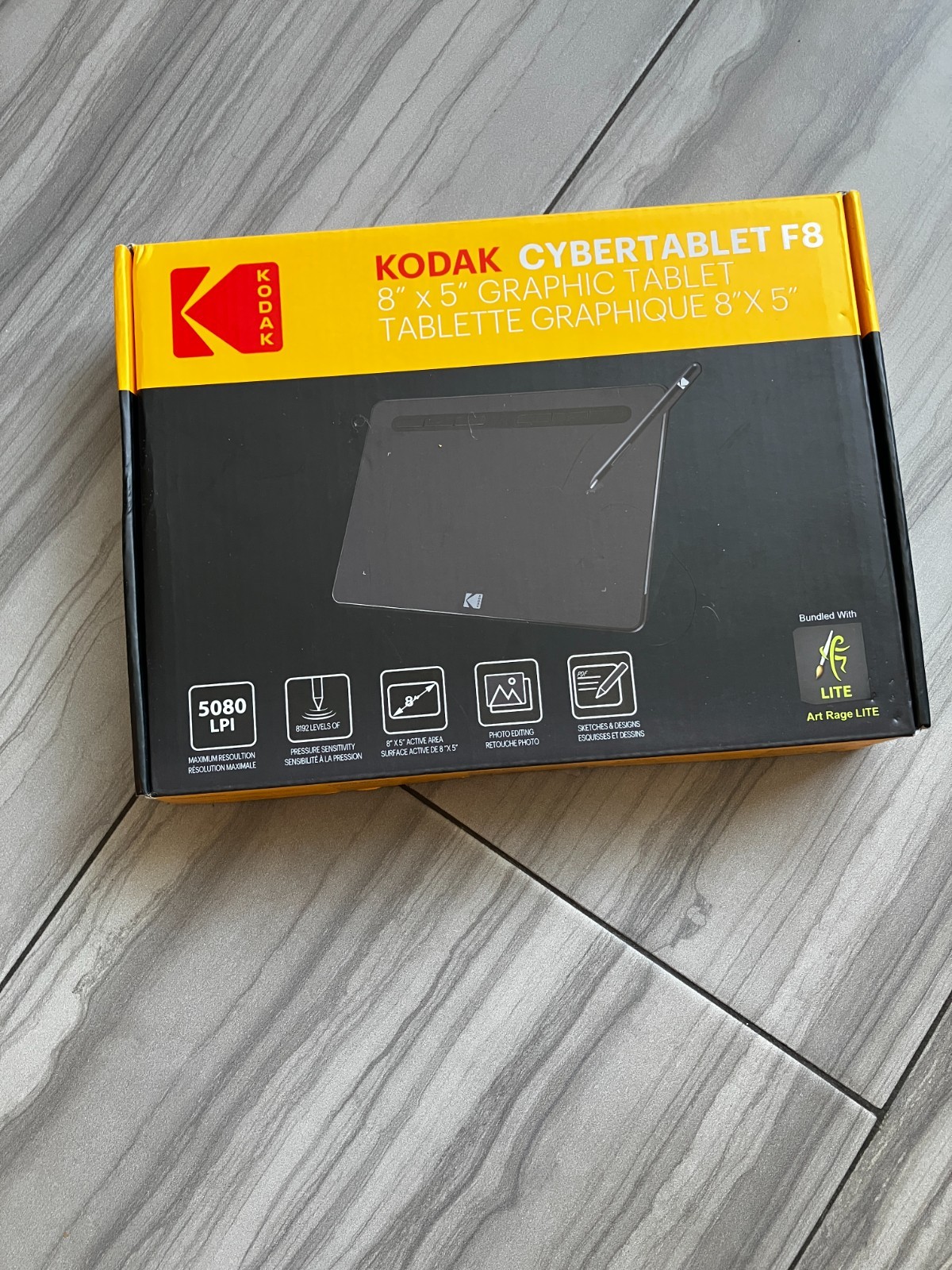 Kodak Cybertablet F8 Graphic Tablet 8x5" - Still in packaging